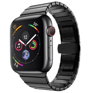 Steel band with slats for Apple Watch