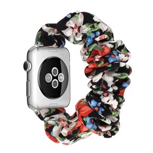 Patterned fabric Apple Watch strap