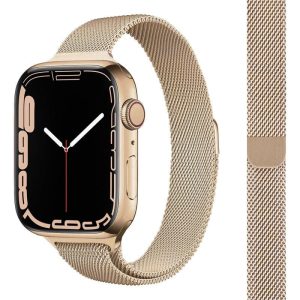 Slim Apple Watch Magnetic Milanese Strap