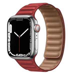 Leather link magnetic Apple Watch